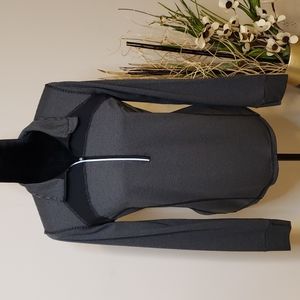 Xersion Black Half Zip Pullover, Size: Medium